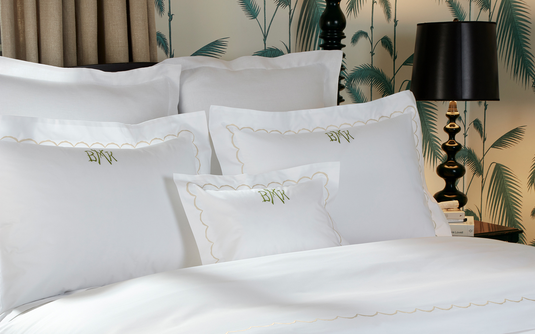 Scallop Duvet Cover Matouk Luxury Linens